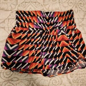 FP Movement by Free People Multicolor Geometric Athletic Shorts